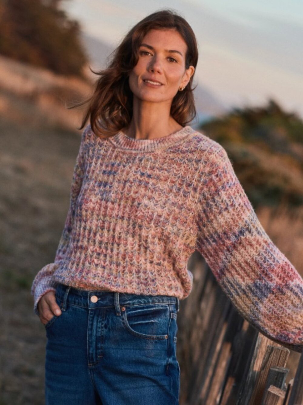 Marine Layer Alma Crewneck Sweater
